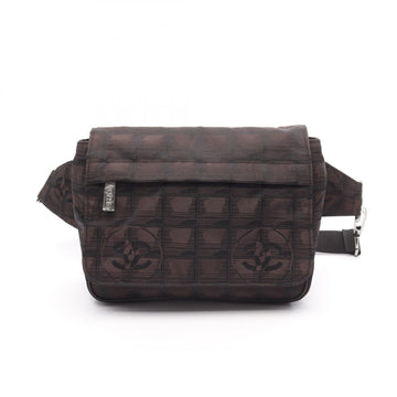 Chanel New Travel Line Nylon Canvas Waist Bag