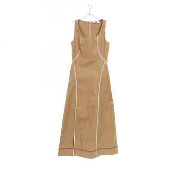 Fendi Long Flare Dress Cotton Dress
