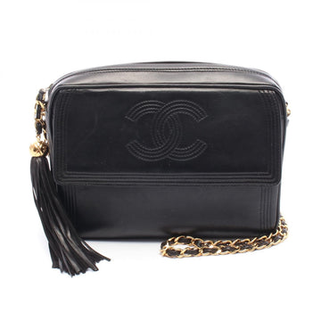 Chanel Coco Mark Lambskin Shoulder Bag