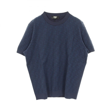 Fendi Selleria Cotton Nylon Pullover Knit
