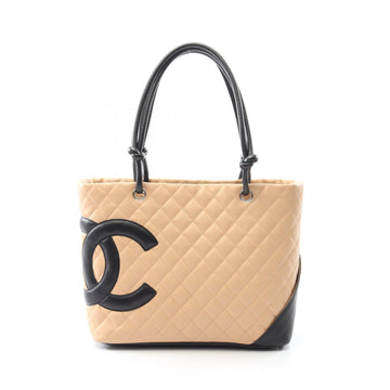 Chanel Cambon Line Lambskin Tote Bag