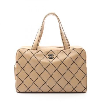 Chanel Wild Stitch Calfskin Tote Bag