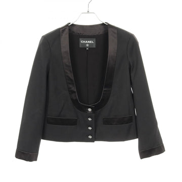 Chanel Coco Mark Button Wool Jacket