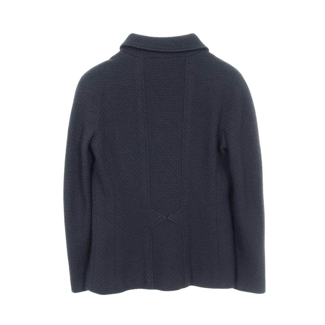 Chanel Coco Mark Button Wool Outerwear