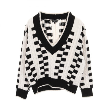 Chanel Coco Mark Button Cashmere Knitwear