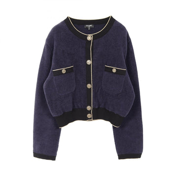 Chanel Coco Mark Button Cotton Jacket