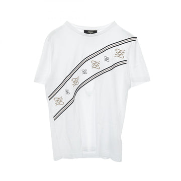 Fendi FF Calligraphy Logo Cotton Top