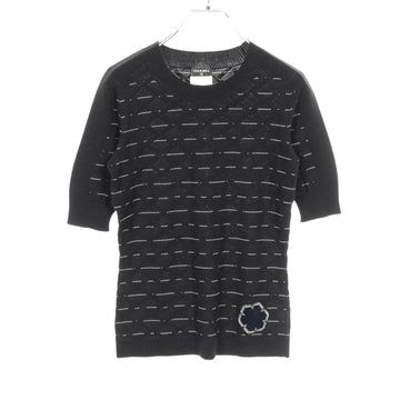 Chanel Coco Mark Cotton Knit Top