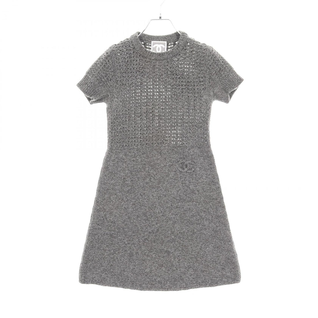 Chanel Sports Line Coco Mark Wool Cashmere Dress
