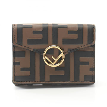 Fendi F Is Zucca Leather Wallet