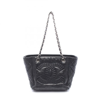 Chanel Coco Mark Lambskin Tote Bag
