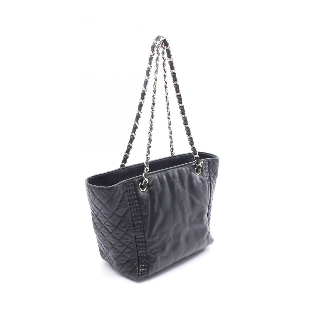 Chanel Coco Mark Lambskin Tote Bag