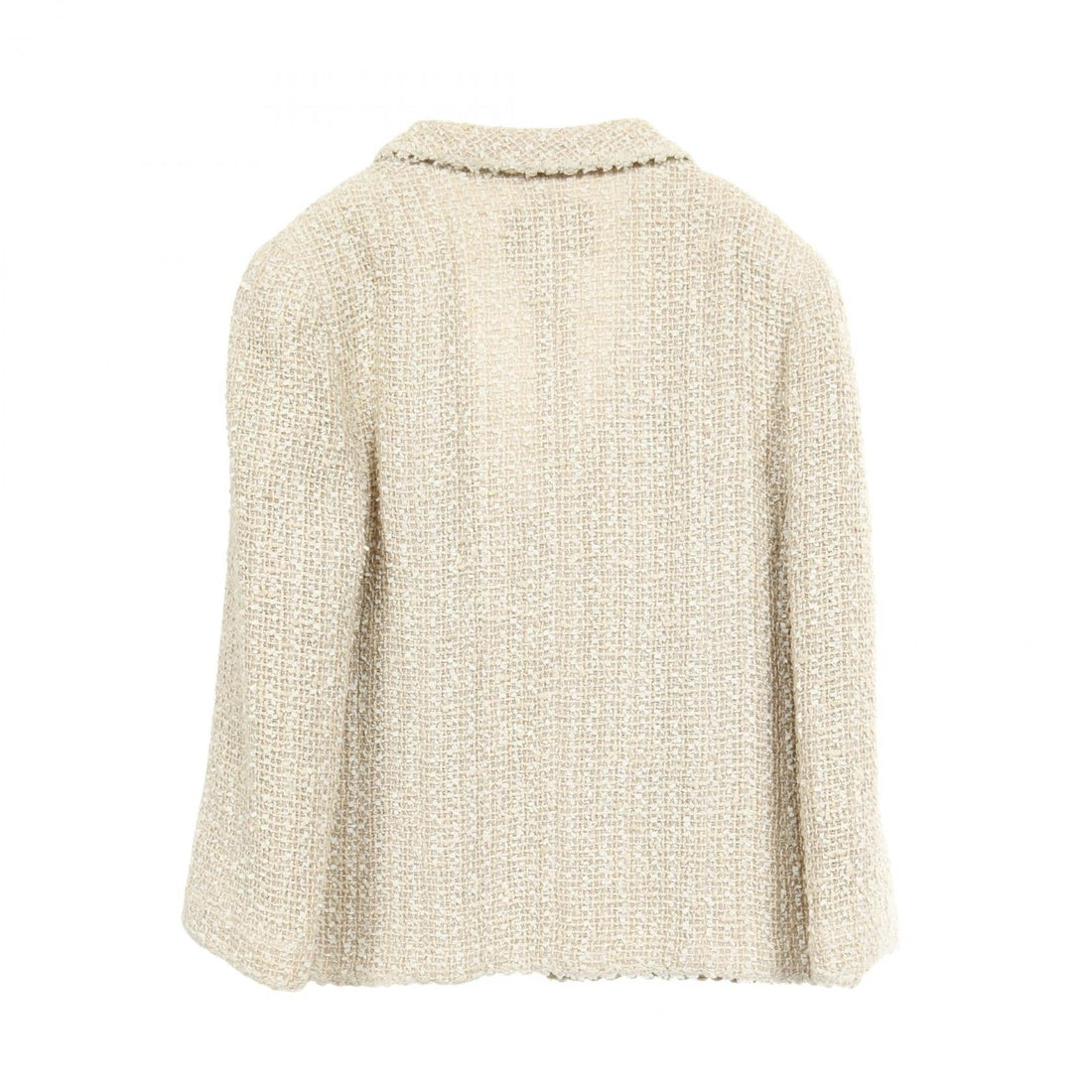 Chanel Coco Button Wool Suede Cotton Outerwear
