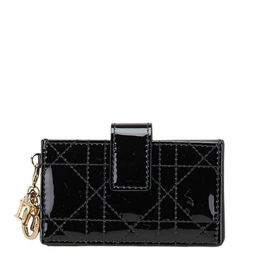 Dior Lady Dior Cannage Patent Leather  Case