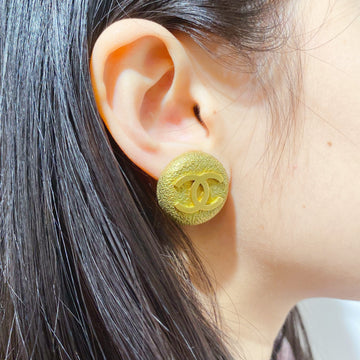 Chanel   Double C Gold Earrings