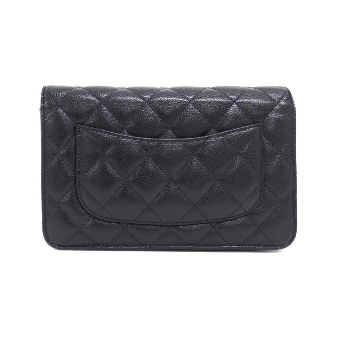 Chanel Timeless Classic Line Caviar Skin Chain Wallet