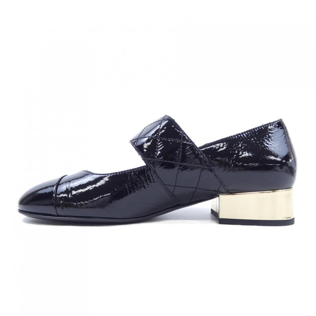 Chanel G39732X56929 Patent Goatskin Shoes