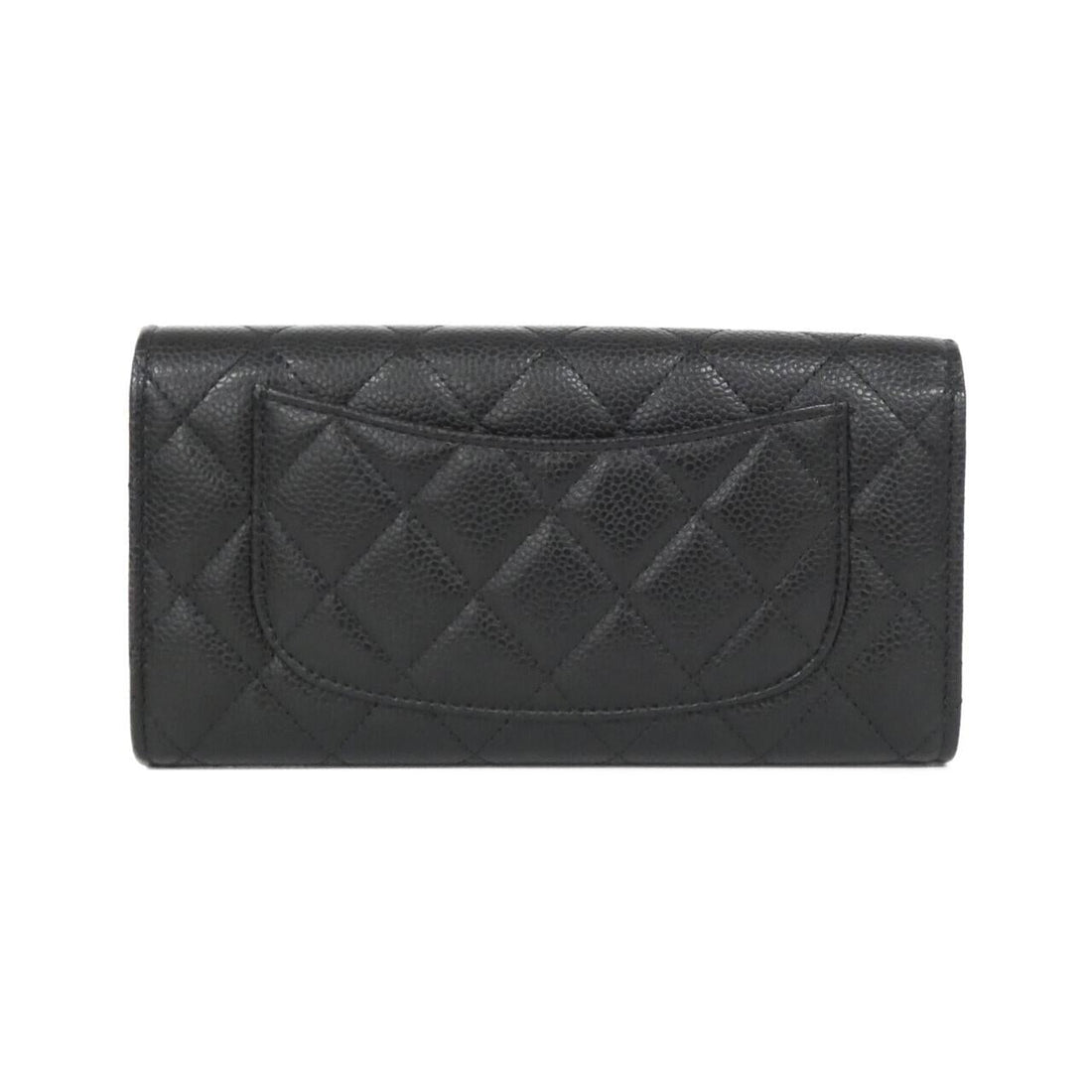 Chanel Timeless Classic Line Caviar Skin Long Wallet