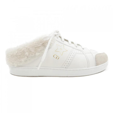 Christian Dior KCK369VES Calfskin Lamb Shearling Sneaker