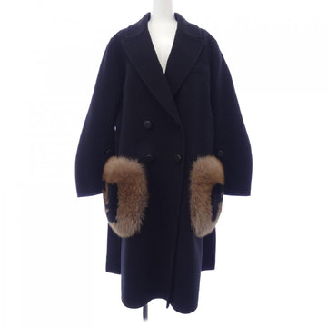 Fendi FF8521 A5G0 Wool Coat