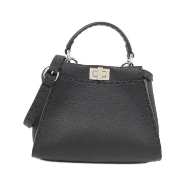 Fendi Selleria Peekaboo Mini Calf Bag