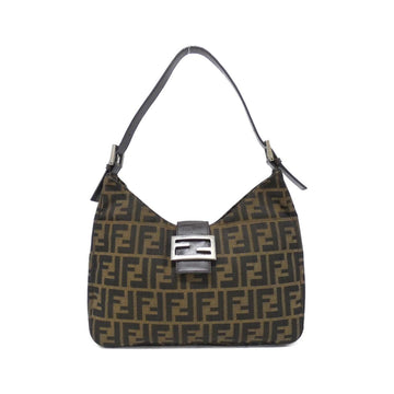 Fendi 26569 Canvas Shoulder Bag