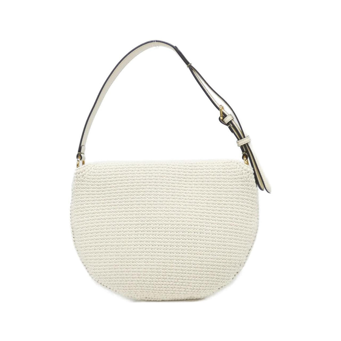 Fendi Croissant Small Canvas Shoulder Bag