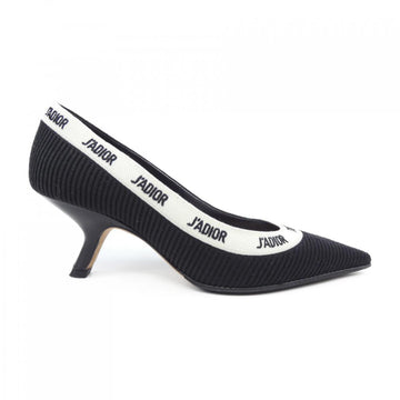 Christian Dior J'ADIOR Embroidery Fabric Pumps
