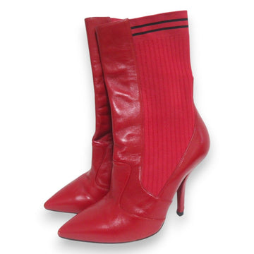 Fendi Rococo Sock Boots Mid Boots