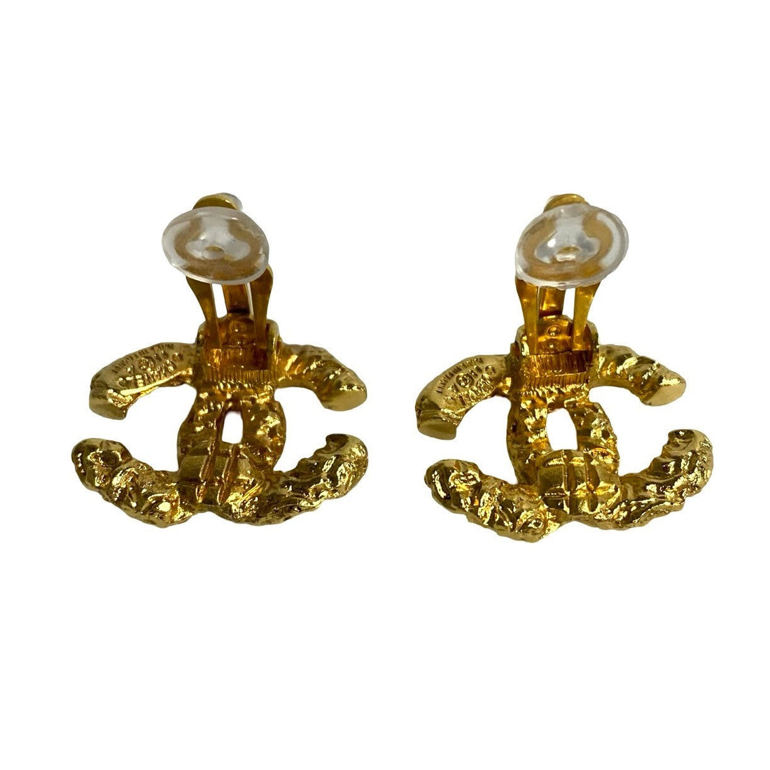 CHANEL Earring Gold Plated gold