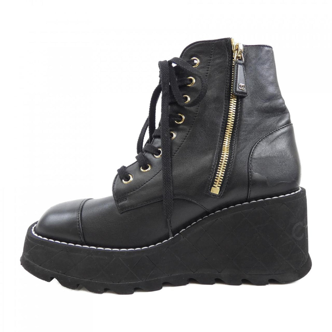 Chanel G45388X01000 Lambskin Boots