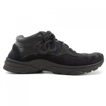 Chanel G33745Y52846 Calfskin Lambskin Fabric Sneakers