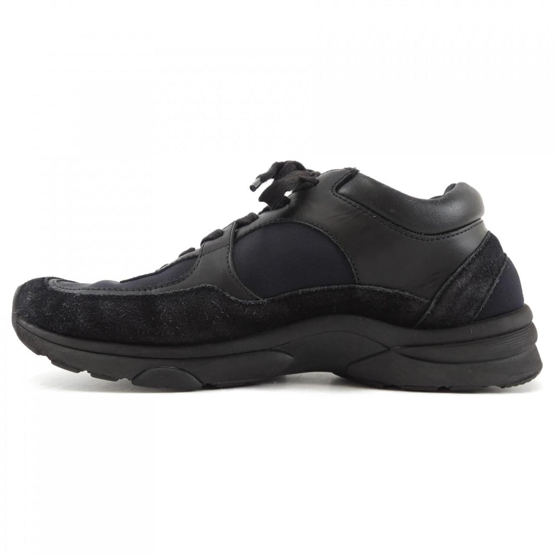 Chanel G33745Y52846 Calfskin Lambskin Fabric Sneakers