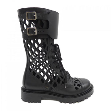 Christian Dior Mat Calfskin Long Boots