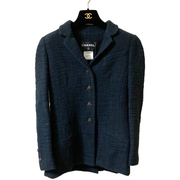 Chanel Bijou Button Tweed Jacket