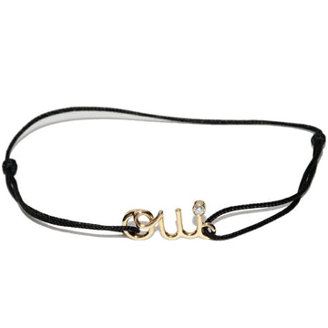 Christian Dior K18YG OUI Amour Bracelet JOUI95019_0000