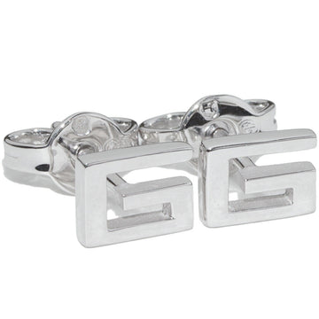 Gucci G Logo K18WG Stud Earrings
