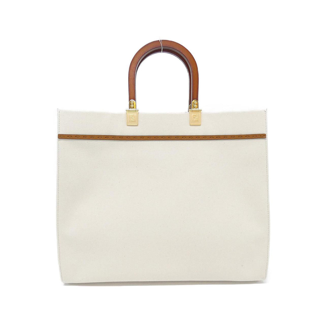 Fendi Fendi Sunshine Medium Canvas Bag