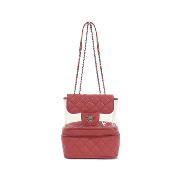 Chanel Calfskin PVC Shoulder Bag