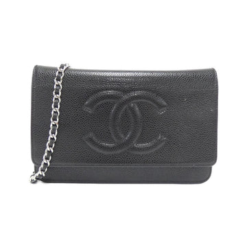 Chanel Timeless CC Line Caviar Skin Wallet