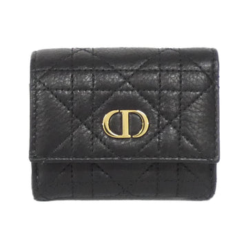 Christian Dior DIOR CARO HIBISCUS Calfskin Wallet
