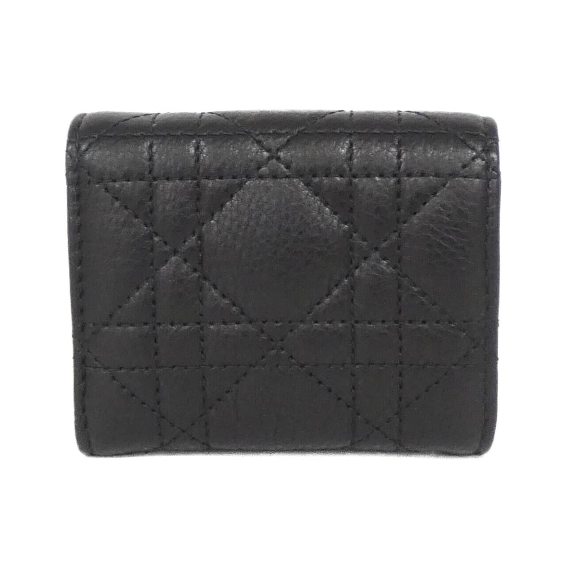Christian Dior DIOR CARO HIBISCUS Calfskin Wallet