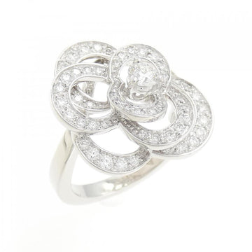 Chanel Camelia 750 White Gold Diamond Ring