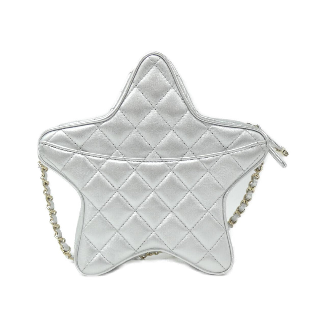 Chanel AS4579 Metallic Lambskin Shoulder Bag
