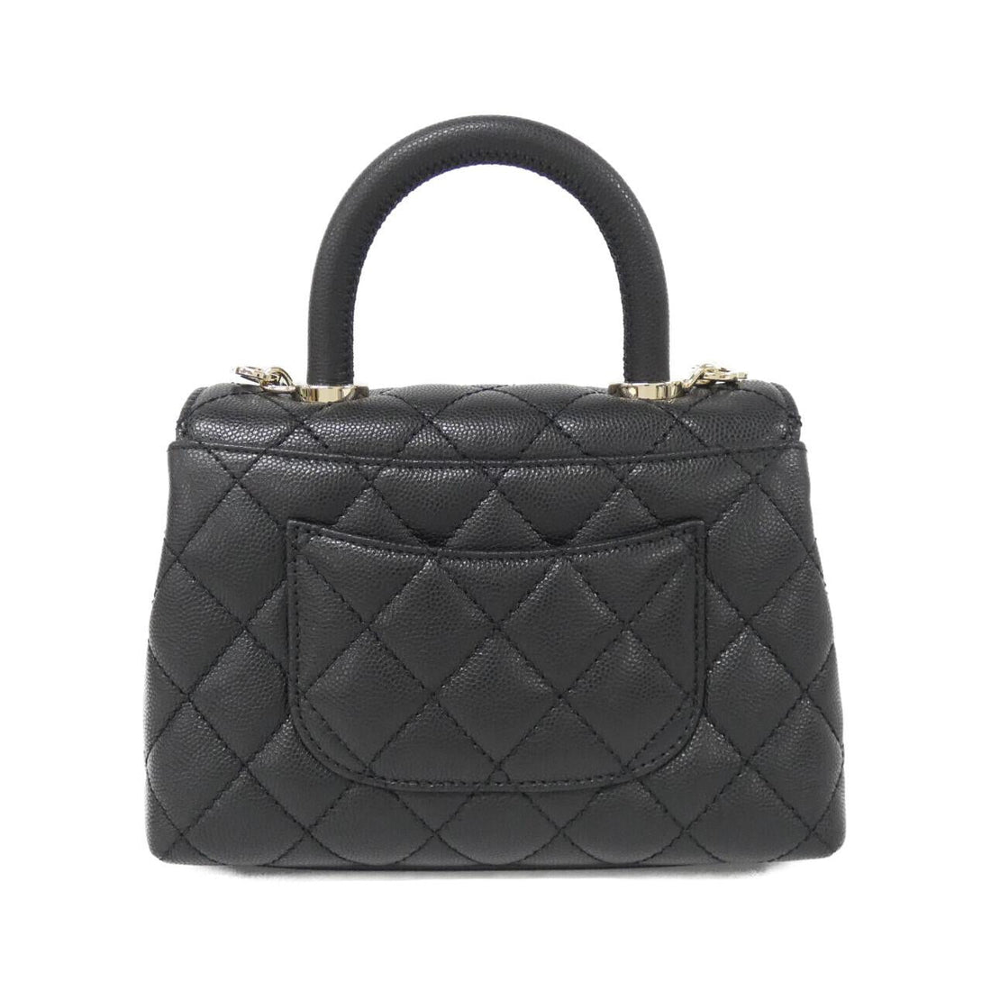 Chanel Coco Handle Caviar Skin Bag