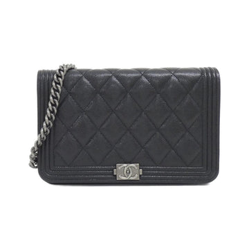 Chanel Boy Chanel AP1117 Caviar Skin Wallet