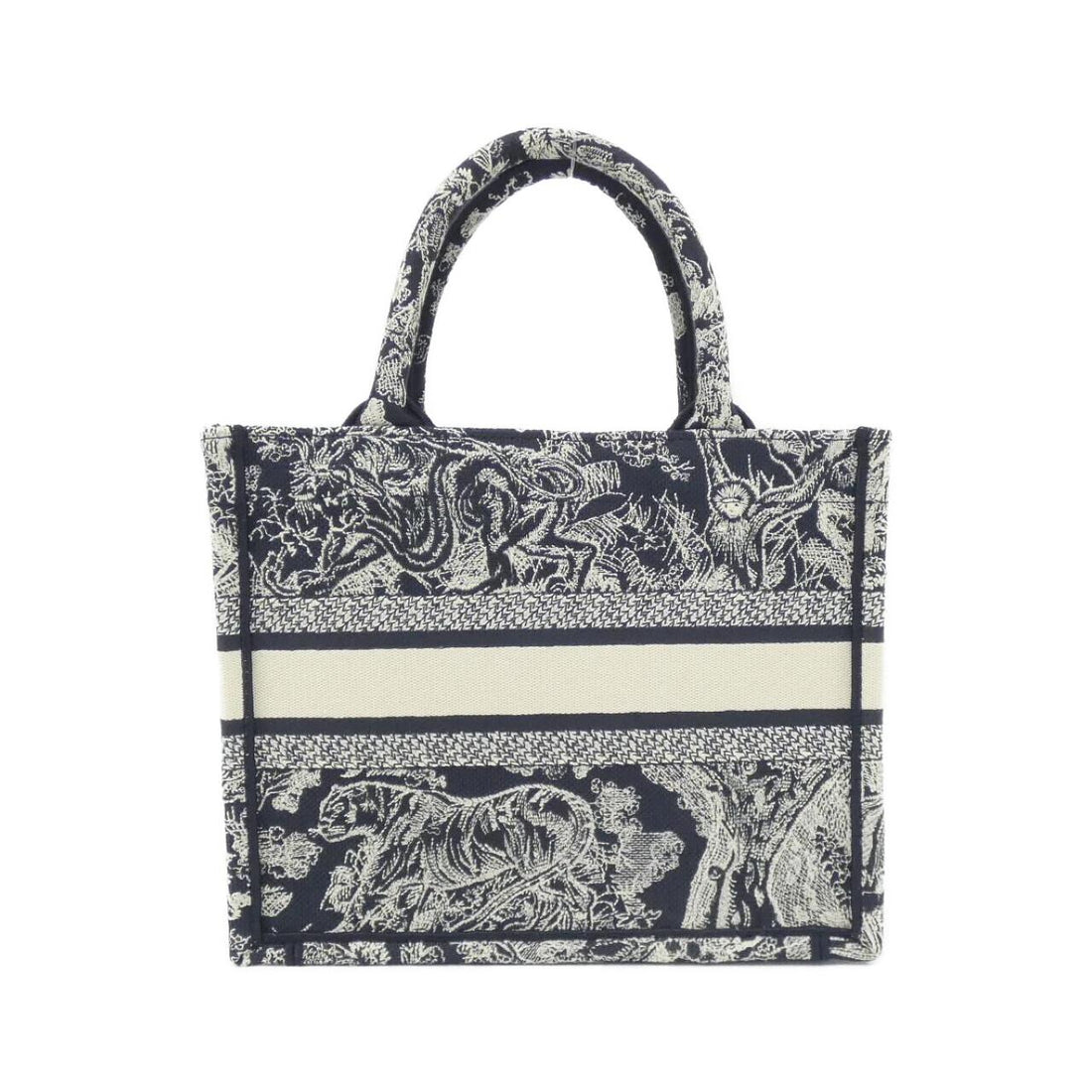 Christian Dior REVERSE TOILE DE JOUY Canvas Tote Bag