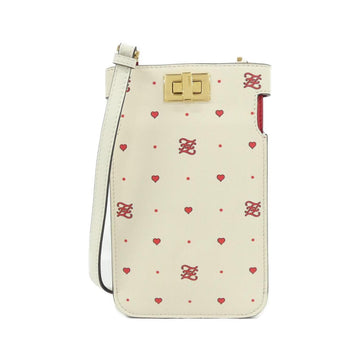 Fendi Peekaphone Leather Phone Case