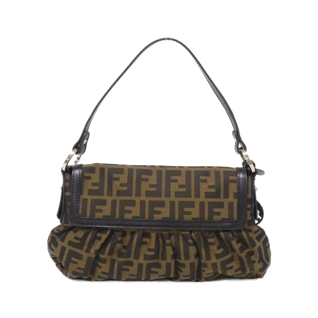 Fendi 8BR445 JWU Canvas Shoulder Bag