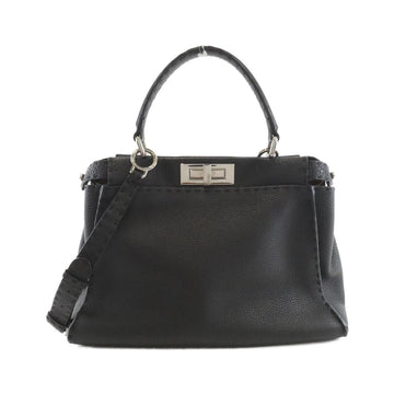 Fendi Selleria Peekaboo Leather Bag